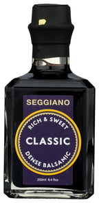 Seggiano Dense Balsamic Glaze, Case of 6, 8.4 fl oz Each