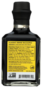 Seggiano Dense Balsamic Glaze, Case of 6, 8.4 fl oz Each