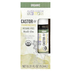 Aura Cacia Organic Castor Frankincense Essential Oil, 0.31 Fluid Ounce Bottle
