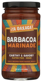 Ya Oaxaca Adobo Barbacoa Sauce, Case of 6, 12 fl oz Each