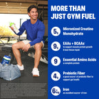 Orgain Vanilla Creatine Protein Powder, 28.2 oz Container