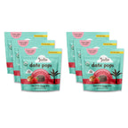Joolies Organic Lemon Bar Date Pops, Case of 6, 3.5 Ounce Bags