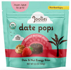 Joolies Organic Lemon Bar Date Pops, Case of 6, 3.5 Ounce Bags