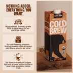 Wandering Bear Coffee Decaf Black Cold Brew Coffee, Case of 6, 32 Fl Oz