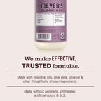 Mrs. Meyer's Clean Day Elderberry Hand Soap, 12.5 fl oz, Case of 6