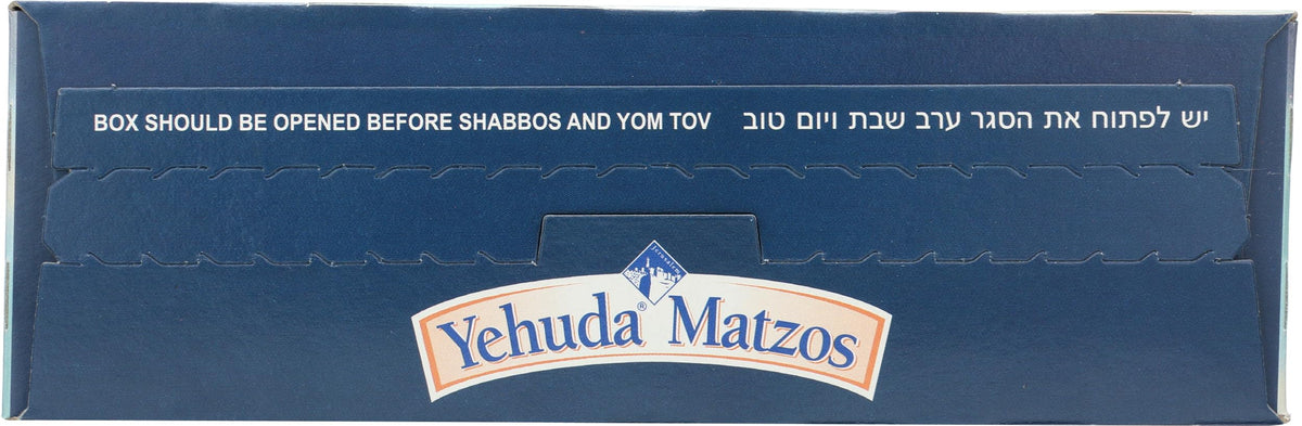 Yehuda Organic Whole Wheat Matzo, Case of 12, 10.5 Ounce