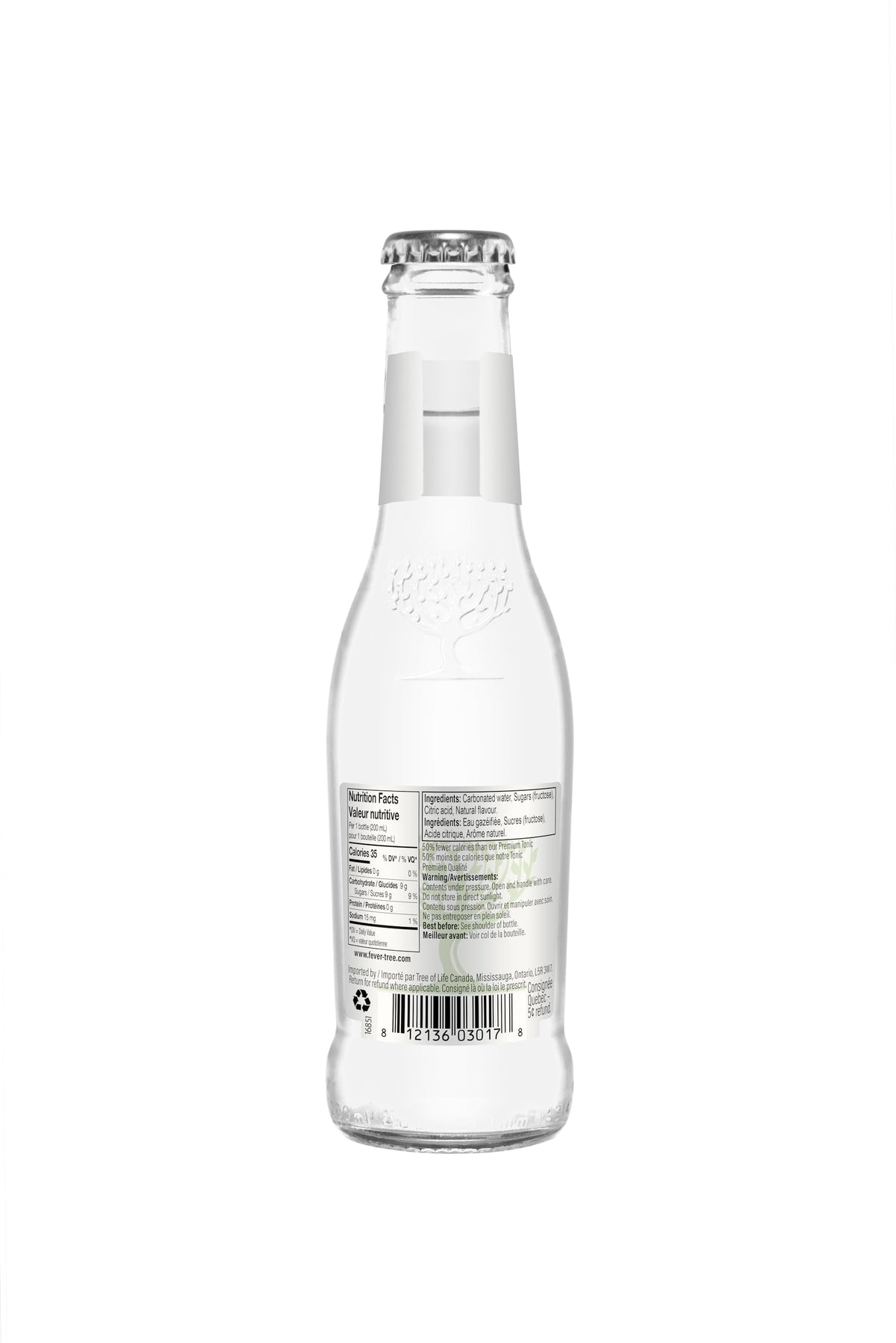 Fever-Tree Refreshingly Light Cucumber Tonic Water, Case of 6 Multipacks, 4 Count, 6.8 Fluid Ounce Bottles
