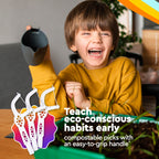 RADIUS Bubblegum EcoFlex Kids Floss Picks, 50 Count