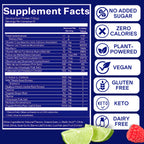 Blueshift Pre-Game Raspberry Lime Drink Mix, 10 Count