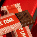 TCHO Chocolate Organic Toffee Time Chocolate Bar, Case of 10, 2.1 Oz Bars