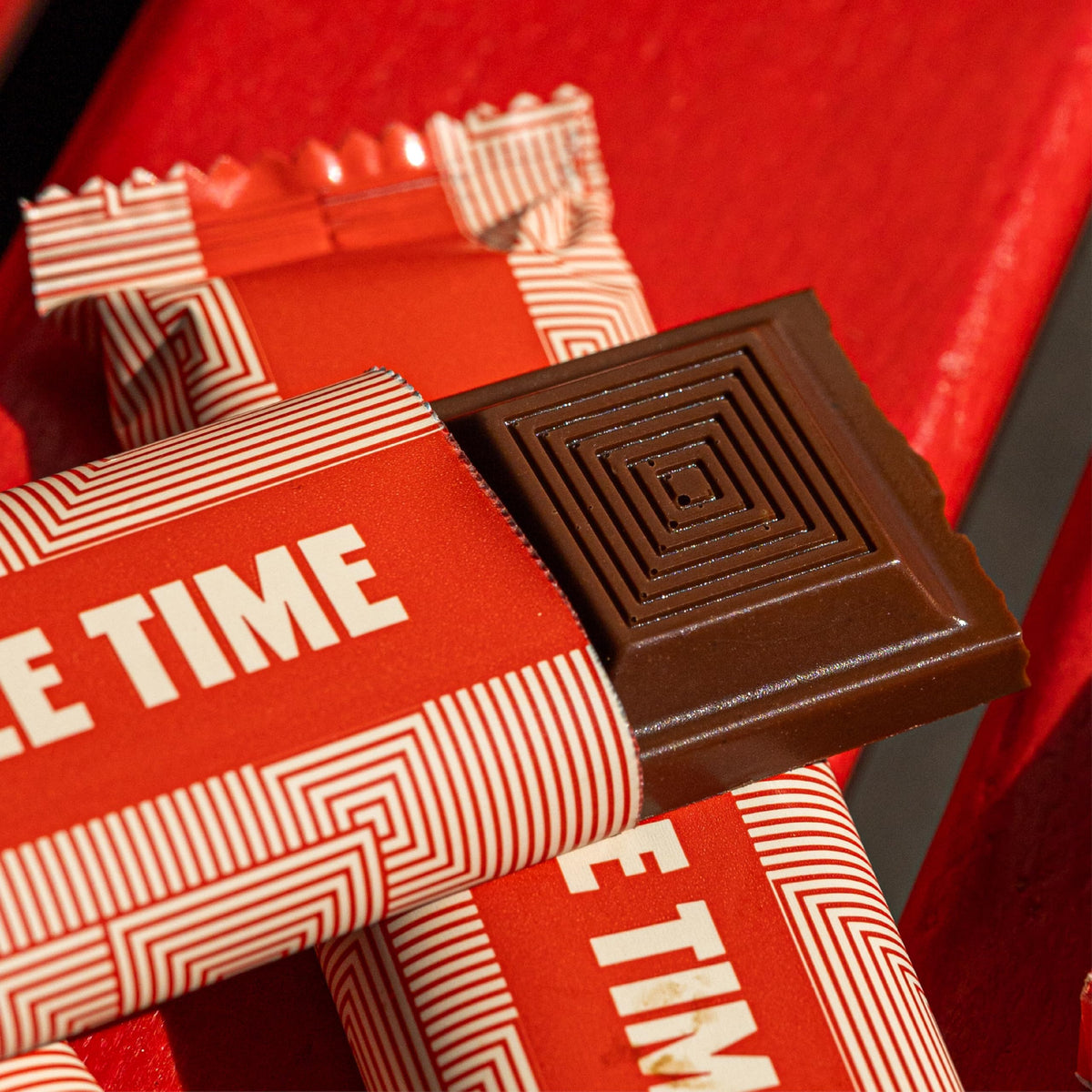 TCHO Chocolate Organic Toffee Time Chocolate Bar, Case of 10, 2.1 Oz Bars