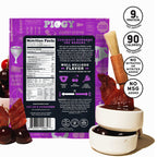 Krave Black Cherry Barbecue Pork Cuts, Case of 8, 2.5 Ounce Bags