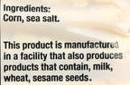 Suzie's Organic Lightly Salted Corn Cake Thins, Case of 12, 4.6 Ounce