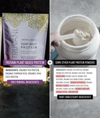 Truvani Organic Unflavored Plant Protein Powder, 19.75 Ounce Container