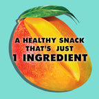 Solely Organic Dried Mango Fruit Pieces, Case of 12, 1 Ounce Bags