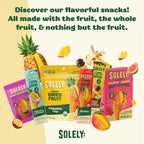 Solely Organic Dried Mango Fruit Pieces, Case of 12, 1 Ounce Bags