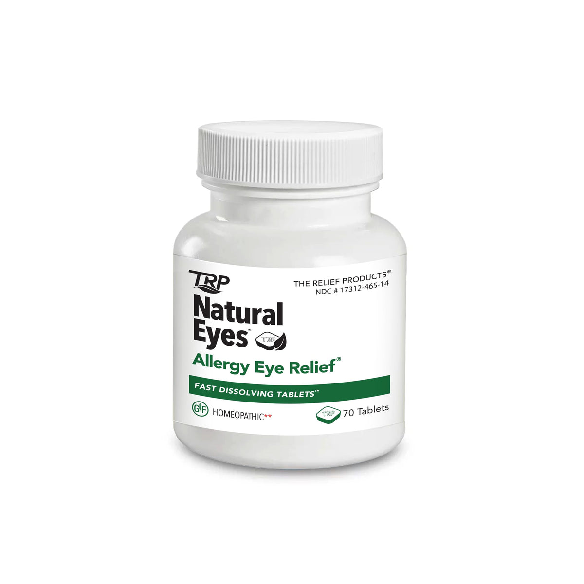 Natural Eyes Allergy Relief Eye Drops and Tablets, 70 Count