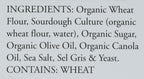 Rustic Bakery Organic Olive Oil And Sel Gris Sourdough Flatbread Bites Crackers, Case of 12, 4 Ounce Boxes