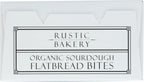 Rustic Bakery Organic Olive Oil And Sel Gris Sourdough Flatbread Bites Crackers, Case of 12, 4 Ounce Boxes