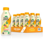 Saint James Organic Pineapple Mango Green Tea, Case of 12, 16 Fluid Ounce Cans