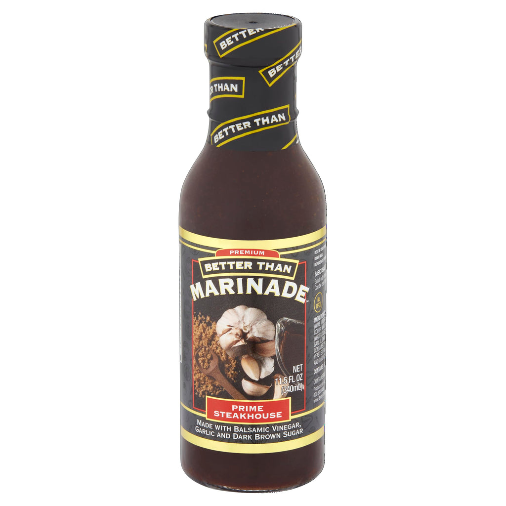 Better Than Marinade Prime Steakhouse Marinade, Case of 6, 11.5 Ounces Each