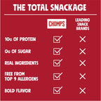 Chomps Smoky BBQ Beef Jerky Snack Sticks, Case of 8, 9.2 Ounce