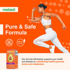 Metavo Glucose Metabolism Supplement, 90 Count