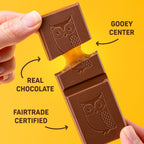 Awake Chocolate Caffeinated Milk Chocolate Bar, Case of 20, 1.2 Ounce Bars