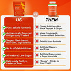 Reprise Orange Turmeric Gummies, 45 Count