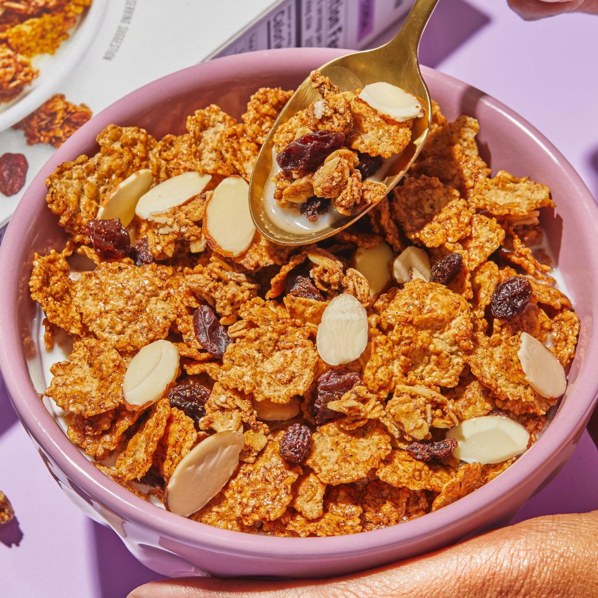 Purely Elizabeth Cinnamon Raisin Almond Superfood Cereal, 11 Oz Boxes, Case of 10