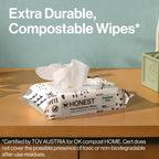 The Honest Company Pattern Play Printed Wipes, 60 Count