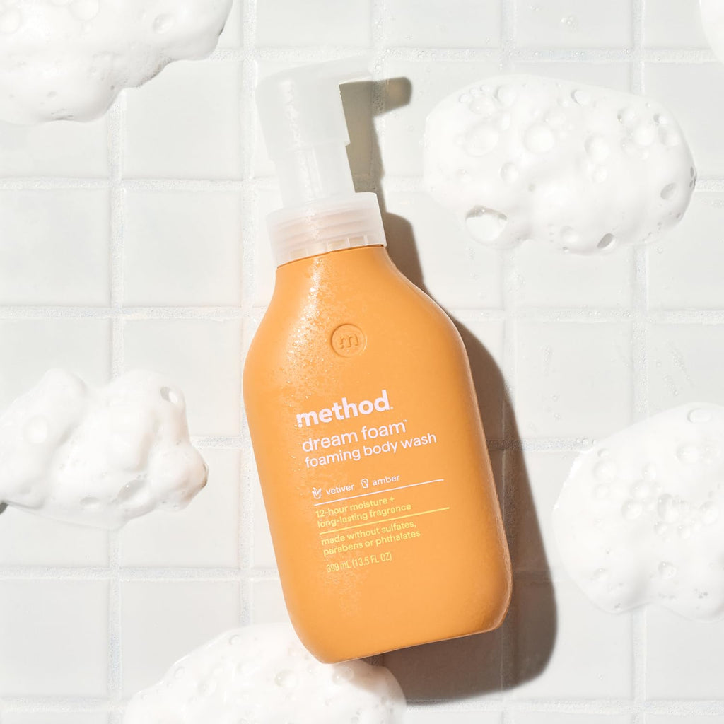 Method Dream Foam Body Wash, Case of 6, 13.5 fl oz Bottles