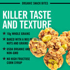 Dave's Killer Bread Epic Everything Organic Snack Bites, Case of 6, 7.2 oz
