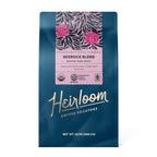 Heirloom Coffee Roasters Organic Bedrock Blend Coffee, Case of 6, 12 oz Each