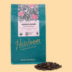 Heirloom Coffee Roasters Organic Bedrock Blend Coffee, Case of 6, 12 oz Each