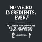 Hu Organic Dark Chocolate Baking Chips, Case of 12, 7 oz