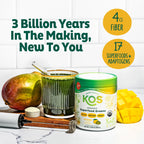KOS Organic Superfood Greens Mango, 9.38 oz