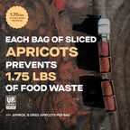 Hello! I'm Ugly Sliced Dried Apricots, Case of 12, 3 oz Each