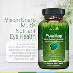 Irwin Naturals Vision Sharp Multi-Nutrient Eye Health Softgels, 42 Count