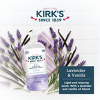 Kirk's 3-in-1 Lavender Vanilla Head To Toe Nourishing Cleanser, 32 fl oz