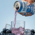 Leisure Project Blueberry Electrolyte Water, Case of 12, 16 Fluid Ounce Bottles