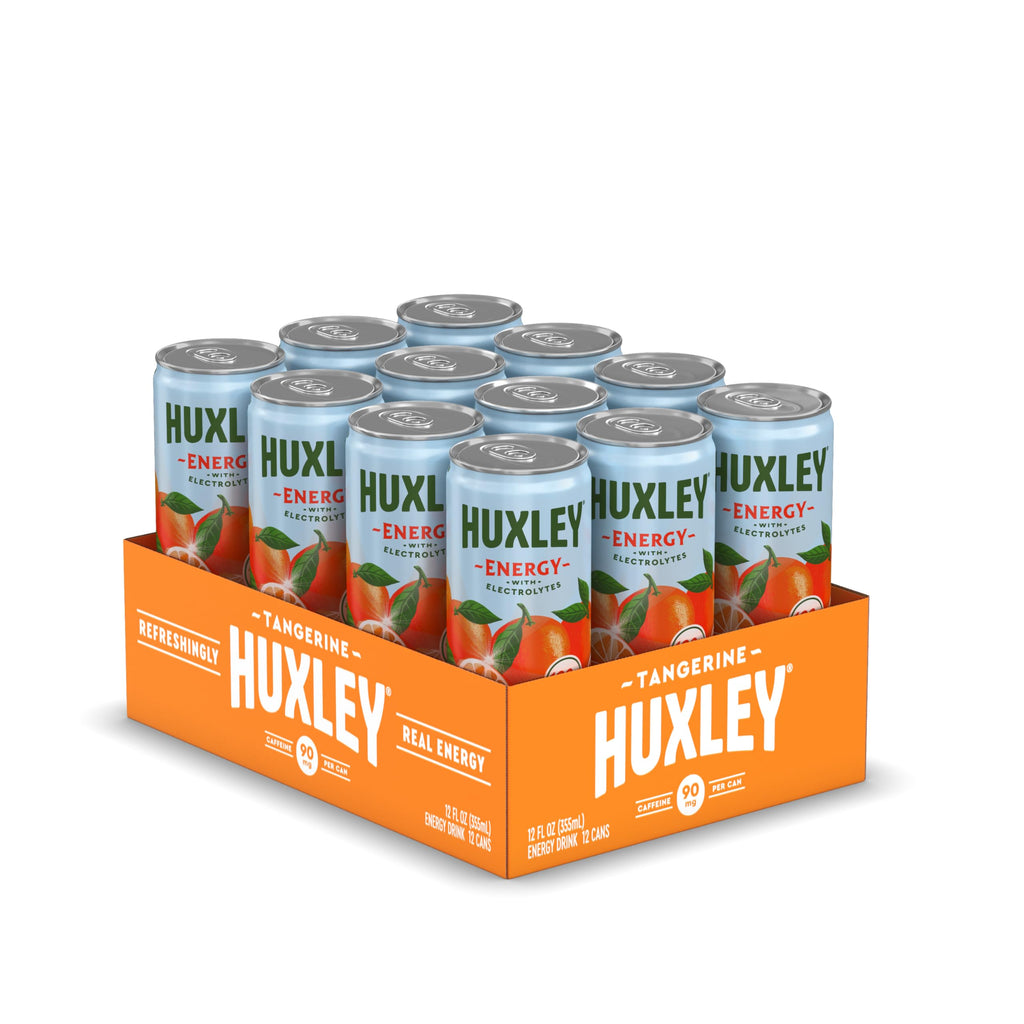 Huxley Tang Teton Energy Drink, Case of 12, 12 fl oz Cans