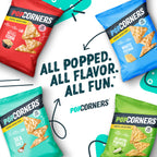 PopCorners White Cheddar Popped Corn Snack Chips, Case of 12, 5 oz Each