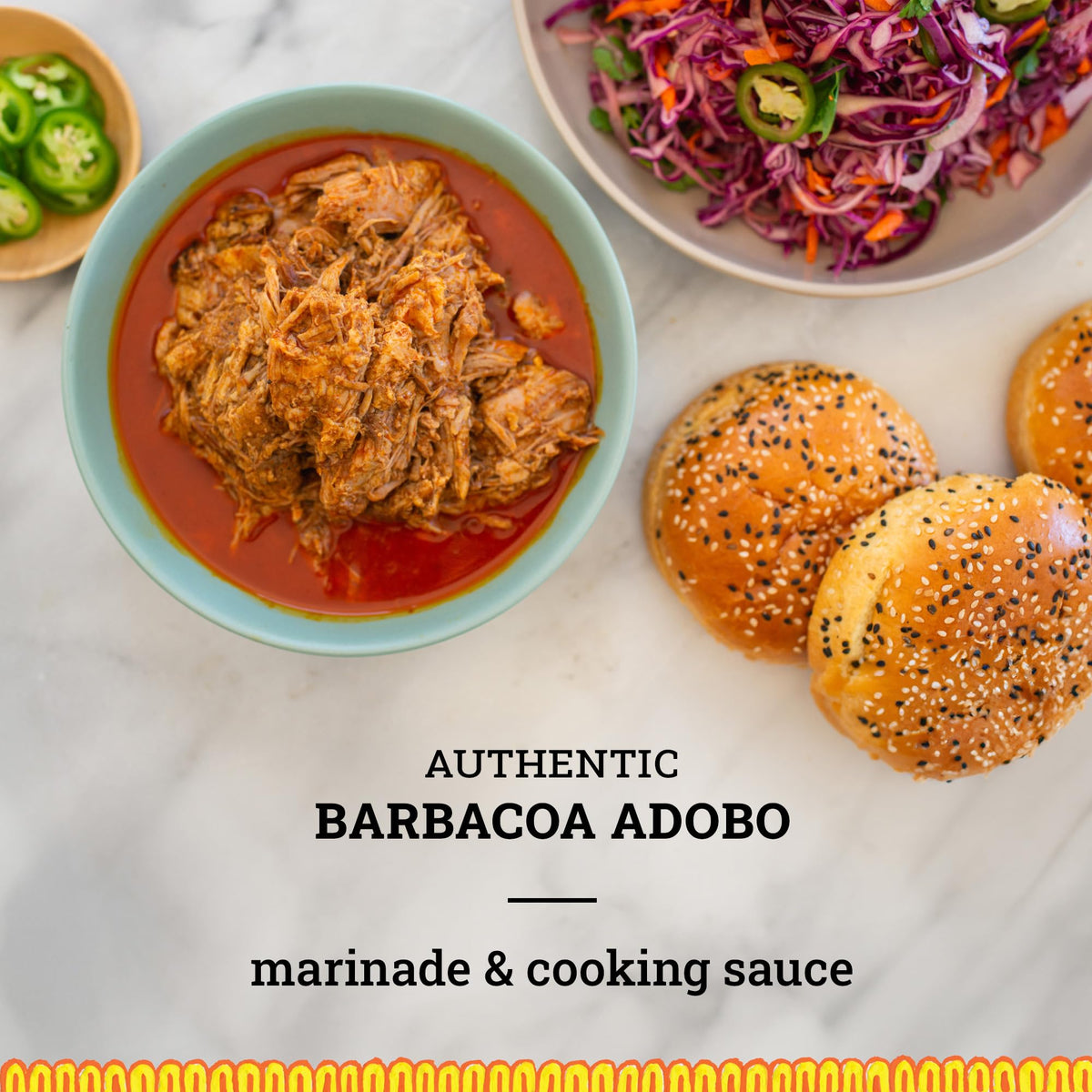 Ya Oaxaca Adobo Barbacoa Sauce, Case of 6, 12 fl oz Each