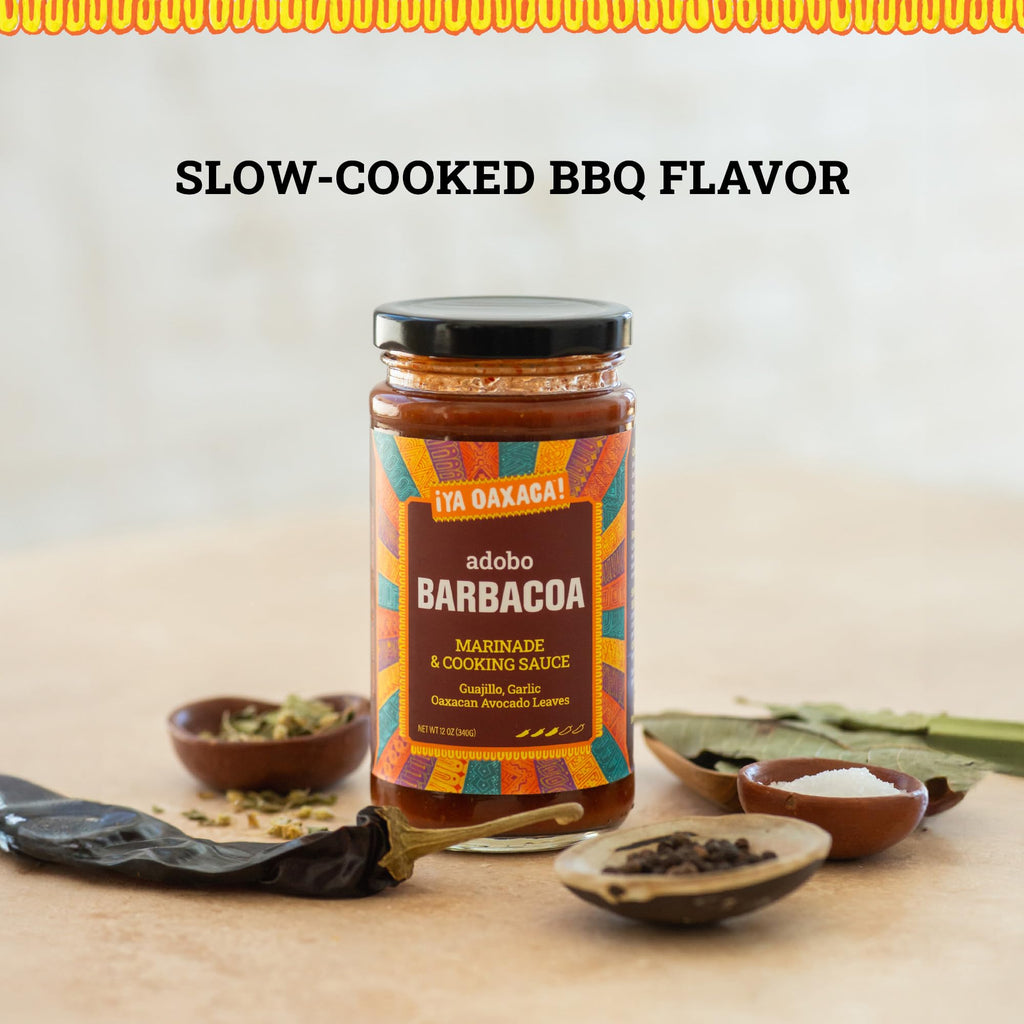 Ya Oaxaca Adobo Barbacoa Sauce, Case of 6, 12 fl oz Each