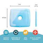 Fit & Fresh Mixed Color Ice Coolers, 1 Count