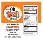 Spicy Oh Yeah Plus Seasoning | Pack of 2 | 3.5 oz | Oh Yeah Spices