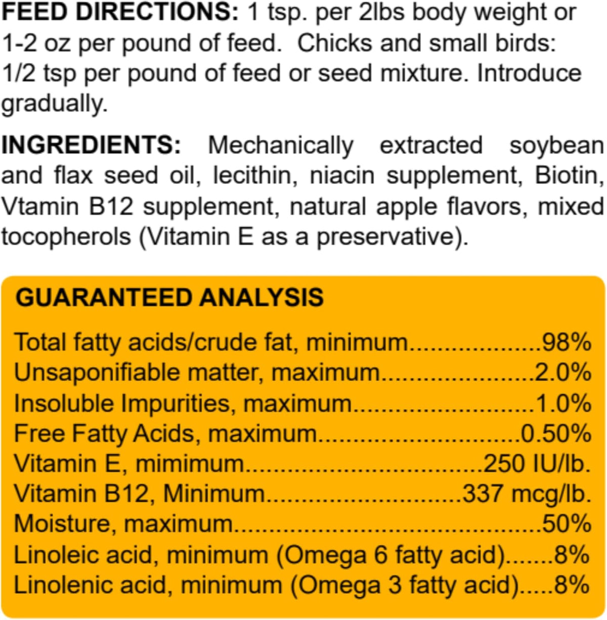 Healthycoat Kickin' Chicken Food Supplement for Poultry Omega Support 16 oz.