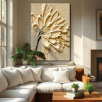 Flower Splatter Wall Art