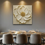 Modern Abstract Flower Wall Art